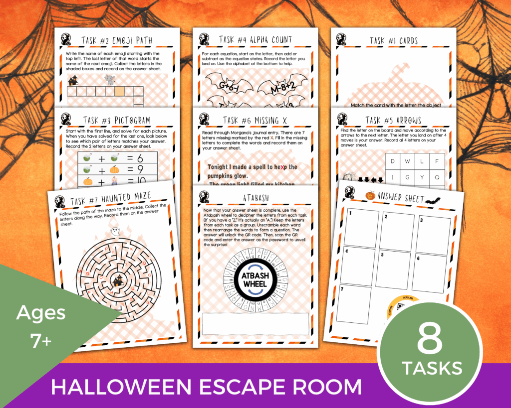 Halloween Escape Room for Kids