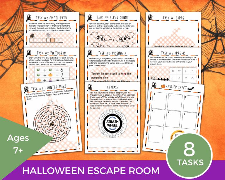 Halloween Escape Room for Kids